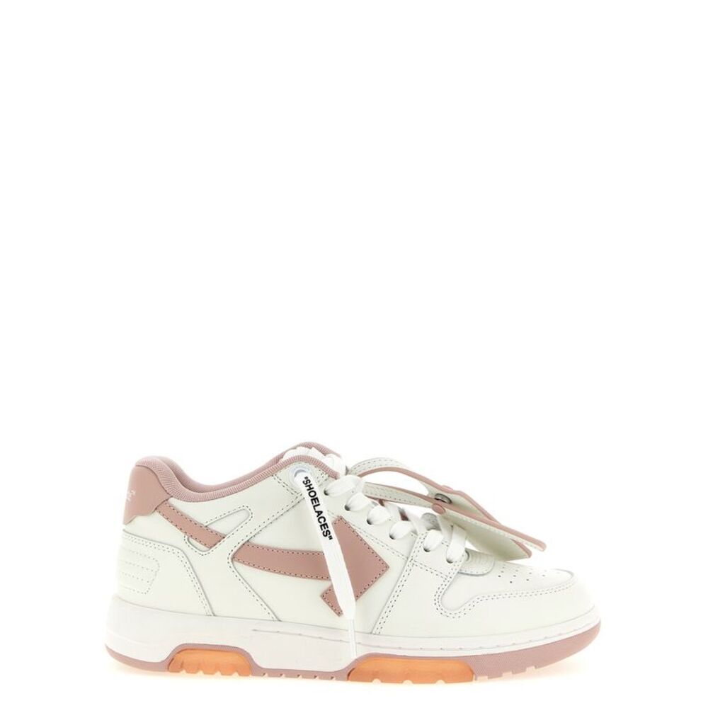 Off-White Multicolor Calfskin Athletic Women's Sneakers